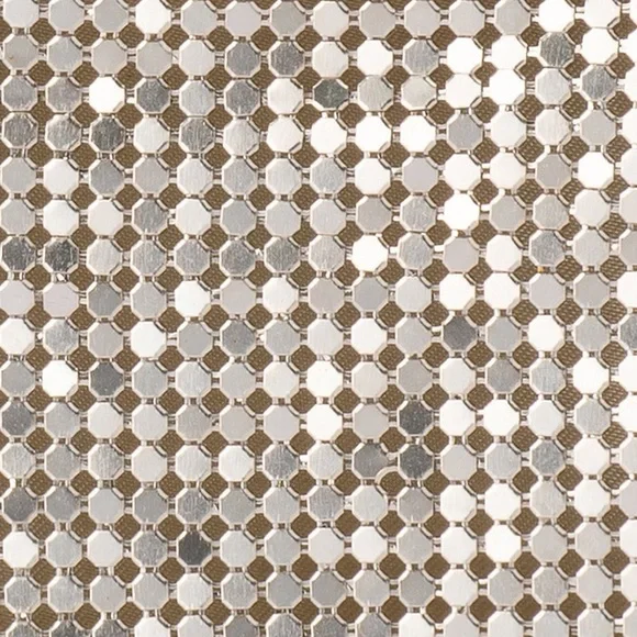 Olga Berg “Zara” Gold Metal Mesh Clutch Bag - EXCELLENT condition! - Picture 6 of 11